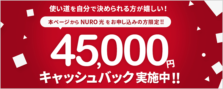 NURO光ソネット公式キャンペーン